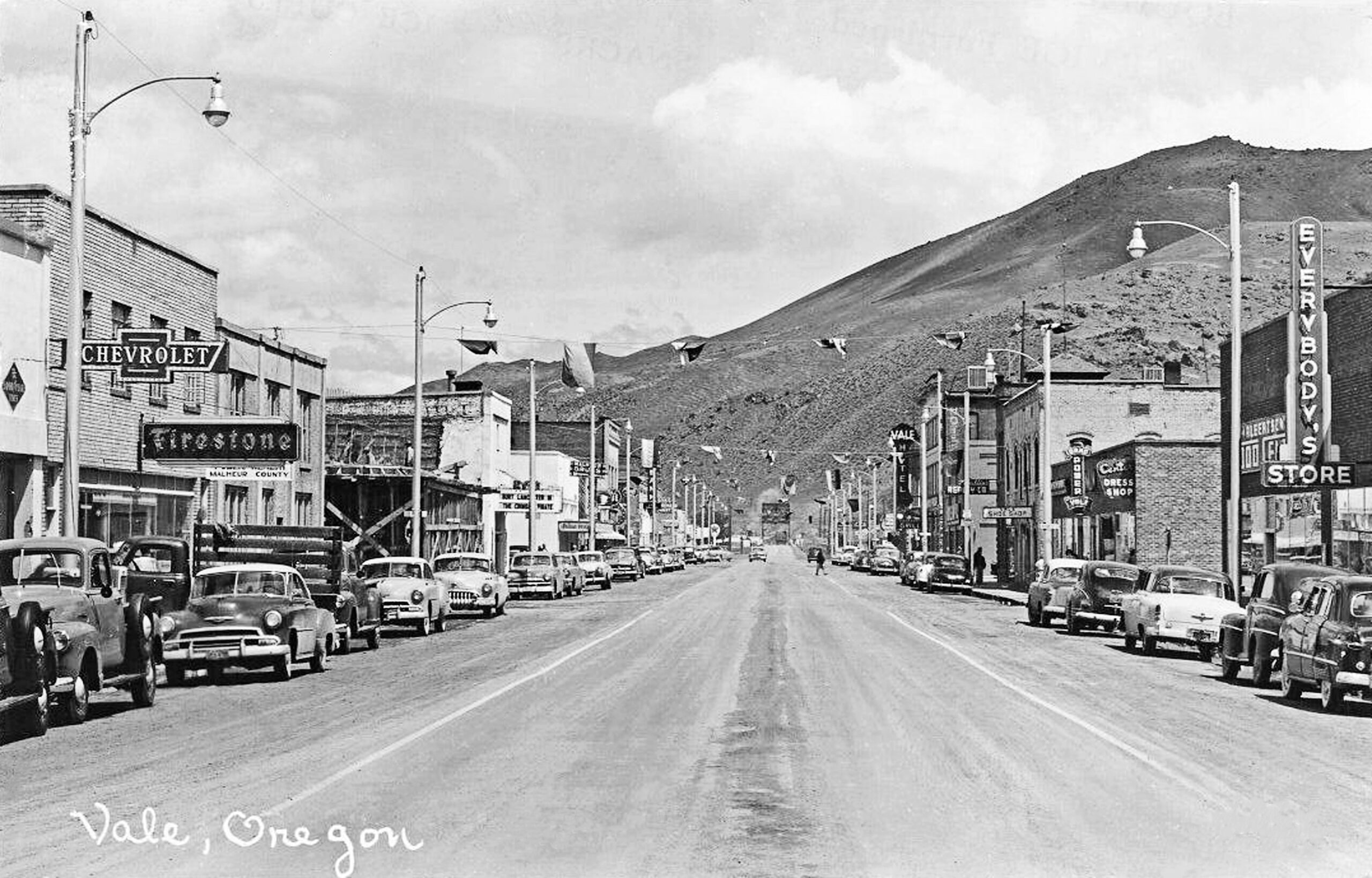 Looking East Vale 1950s