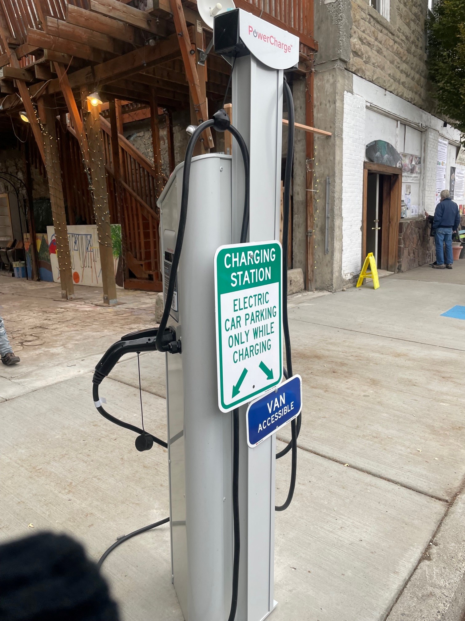 EV charging station Vale